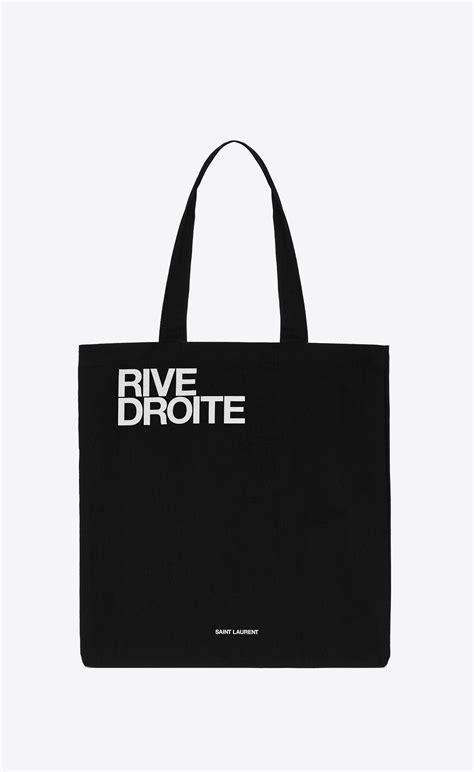 rive droite ysl tote bag|saint laurent canvas tote.